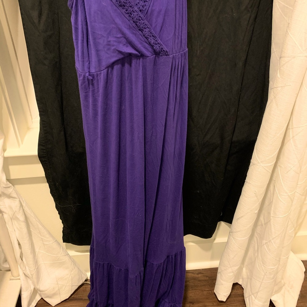 Maxi Sundress in Deep purple